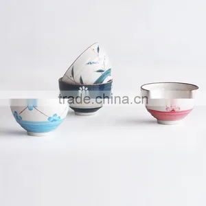 Ceramic Bowls With Hand Painting for Ramen thumbnail-1