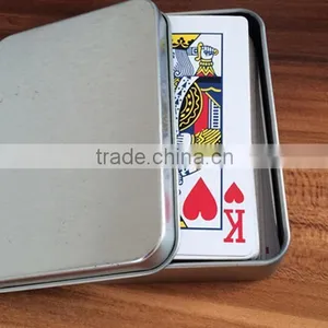 Good Quality Single Metal Packing Poker Packing Tin Box thumbnail-1