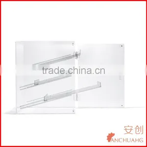 Acrylic Showcase Pastry Bakery Jewelry Display Case 3 Layers thumbnail-2