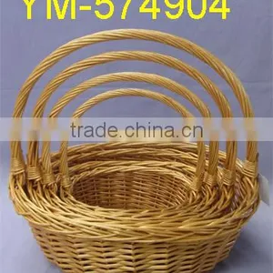 Wholesale Handmade Honey Willow Basket Sets Manufacture. thumbnail-1