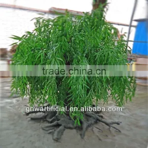 Plastic Artificial Weeping Willow Tree for Home Decoration BTR014 GNW thumbnail-1