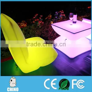 PE Plastic IP54 Lighted Remote Control Table for Leisure Room thumbnail-1