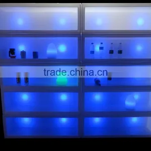 LED Bar Furniture Manufacturer Wholesale Combination LED Cocktail Wine Cabinet for Nightclub thumbnail-2