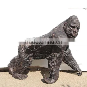 High Quality Gorilla Statue for Garden Decoration VSL-092 thumbnail-3