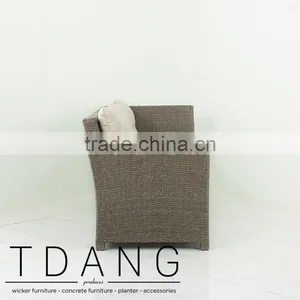 Salinas Wicker Right Hand Sofa 3 Seats - Weather Resistant Outdoor Wicker Love Seat thumbnail-2