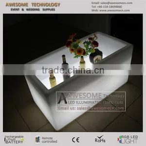 16 Colors Changing Led Luminous Liquor Display Shelf thumbnail-1