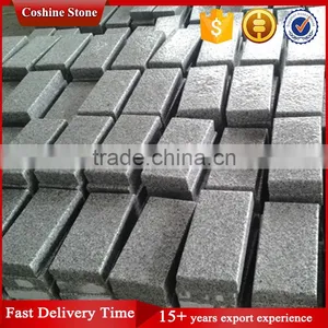 Grey Landscape Granite Cobblestone Paver, Lowes Walkway Paver thumbnail-2