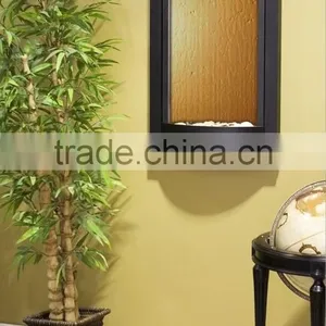 Foshan Manufacturer Wall Hanging Water Features Glass Waterfall Fountain With Pumps thumbnail-2