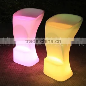 Remote Color Changing Stylish Rechargeable LED Flashing Bar Stool thumbnail-4