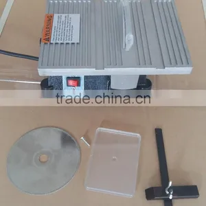 100mm 4" 90W Mini Table Saw Mini Circular Saw Portable Jewelry Electric Hobby Tools thumbnail-1