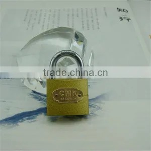 Painted Middle Type Iron Padlock thumbnail-1
