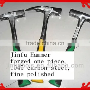 Good Quality TUV/GS 0.6KG One-piece Roofing Hammers With Steel Handle thumbnail-1