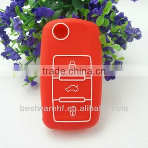 Fashion 2010 2013 Fob Smart Volkswagen 3 Buttons EOS,Loungyee,car Key Cover Jackets.remote Key Cover Case thumbnail-4