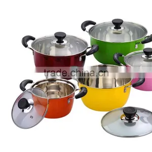 Promotion 6pcs 8pcs 10pcs Set Stainless Steel Cookware thumbnail-3