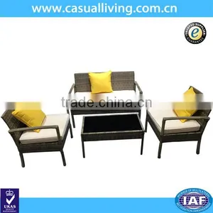 Outdoor Furniture New Model Sofa Sets Gray Rattan Wicker thumbnail-1
