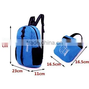 Lightweight Waterproof Nylon Travel Camping Bag Backpack Daypack thumbnail-2