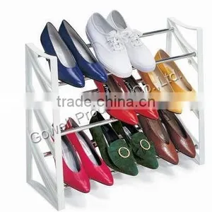 9 Pair Shoe Rack, Shoe Organizer thumbnail-1