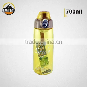 Yellow Plastic Space Cup Water Bottle With Handle thumbnail-1