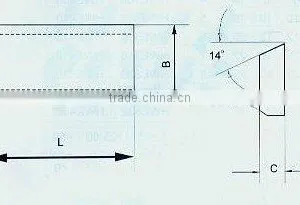 Cemented Carbide Tipped Welding Cutting Blade for Cutter--CBG(1281) thumbnail-1