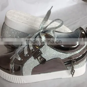 Canvas PVC Injection Latest Model Sport Shoes for Woman thumbnail-1