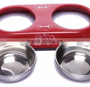 Small Cat or Small Dog Elevated Food Bowl Dish Set /pet Bowl thumbnail-5