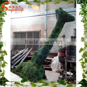 2015 Wholesale Factory Customized Artificial Grass Animal Topiary Animal for Landscaping thumbnail-1