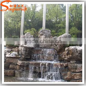 China Hot Sale Artificial Waterfall Decoration Fountains thumbnail-2