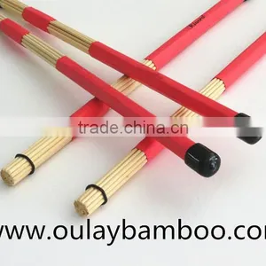 41cm Handmade Bamboo Drum Brush Stick/bamboo Sticks/drumsticks thumbnail-5
