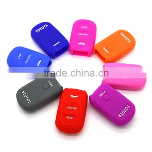 Newest Arrival Factory Price Good Quality Durable Silicone Car Key Cover for Toyota thumbnail-6