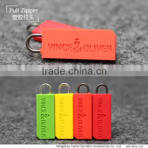Wholesale High Quality Eco-Friendly Garment Plastic Zipper Puller thumbnail-5
