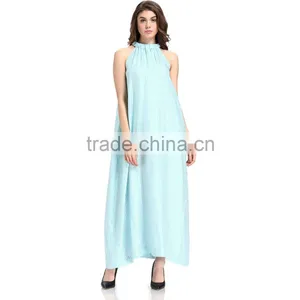 Domin Fashion Guanzhou Factory OEM Ladies Silk Night Dress thumbnail-2
