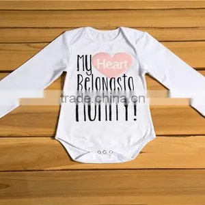 Long Sleeve Infant Baby Jumpsuit Boutique Baby Velantines Cotton Romper New Kids Fall Holiday Cloth thumbnail-5