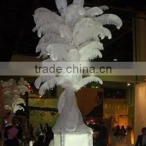 Carnival Decorative Large White Ostrich Feathers thumbnail-1