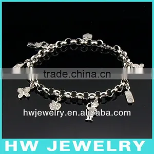 Silver Charm Bracelet thumbnail-1