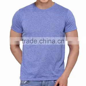 Wholesale Men's Royal Blue Round Neck t Shirt thumbnail-1