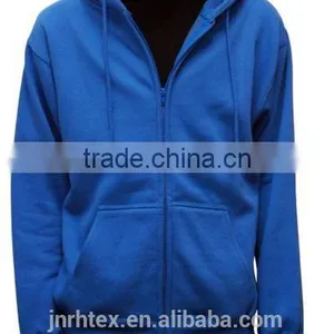 Men's Premium Heavyweight Full Zip Up Hoodie Classic Zipper Hooded Sweatshirt thumbnail-3