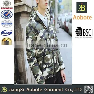 2015 Portable Camouflage Men's Cotton Jacket With Hoody thumbnail-1