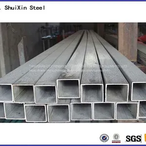 Best Quality Construction Galvanized Square ASTM Q195 Steel Tube From Mill thumbnail-1