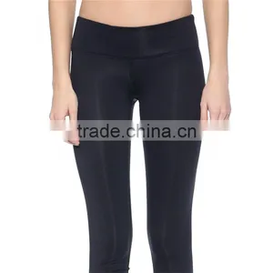 Jersey Vitality Capris Koral Activewear Best Black Trousers thumbnail-2