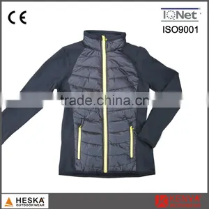 Quilted Padded Black Winter Softshell Women Outdoor Jacket 3 Layer thumbnail-1