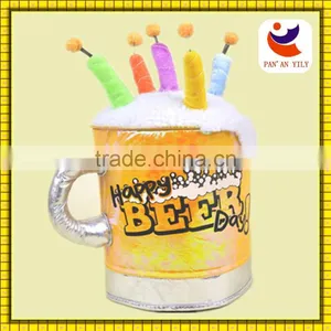 Novelty Happy Birthday Beer Party Hat Funny Carnival Hat thumbnail-1
