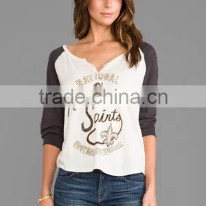 Blank Raglan T-shirt thumbnail-1