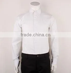 2015 Latest Design Classic Pure White Stylish Formal Shirts for Men thumbnail-1