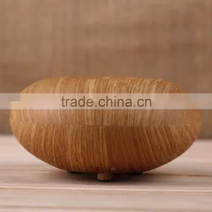 2015 HOT Wood Grain Aromatherapy Diffuser Air Humidifier LED Night Light Ultrasonic Humidifier Air Aroma Diffuser Mist Maker thumbnail-3