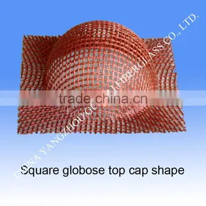 Customized Square Globose Top Cap Shape Molten Steel Filtering Part thumbnail-3