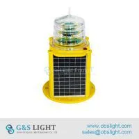 Portable Medium-intensity Type B Solar Aviation Obstruction Light thumbnail-1