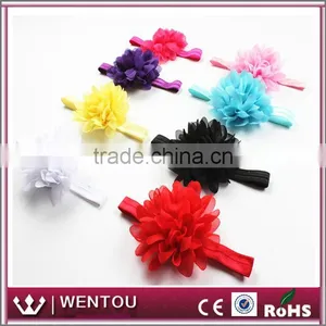 Wholesale Kid's Gril Baby Toddler Lace Flower Headband thumbnail-3