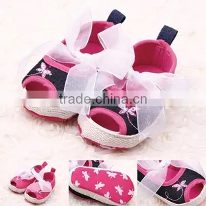 Pretty Bowknot Summer Baby Girl Princess Shoes thumbnail-1