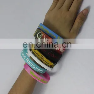 Hotsale 15 Colours Silicone Basketball Wristband Sport Bracelet thumbnail-6
