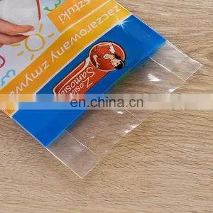 Opp/cpp/pvc Laminated Clear Packaging Bag With Custom Printing With Side Gusset thumbnail-2